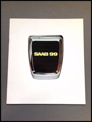 1974 SAAB 99 LE and EMS 24-page Vintage Original Car Sales Brochure Catalog