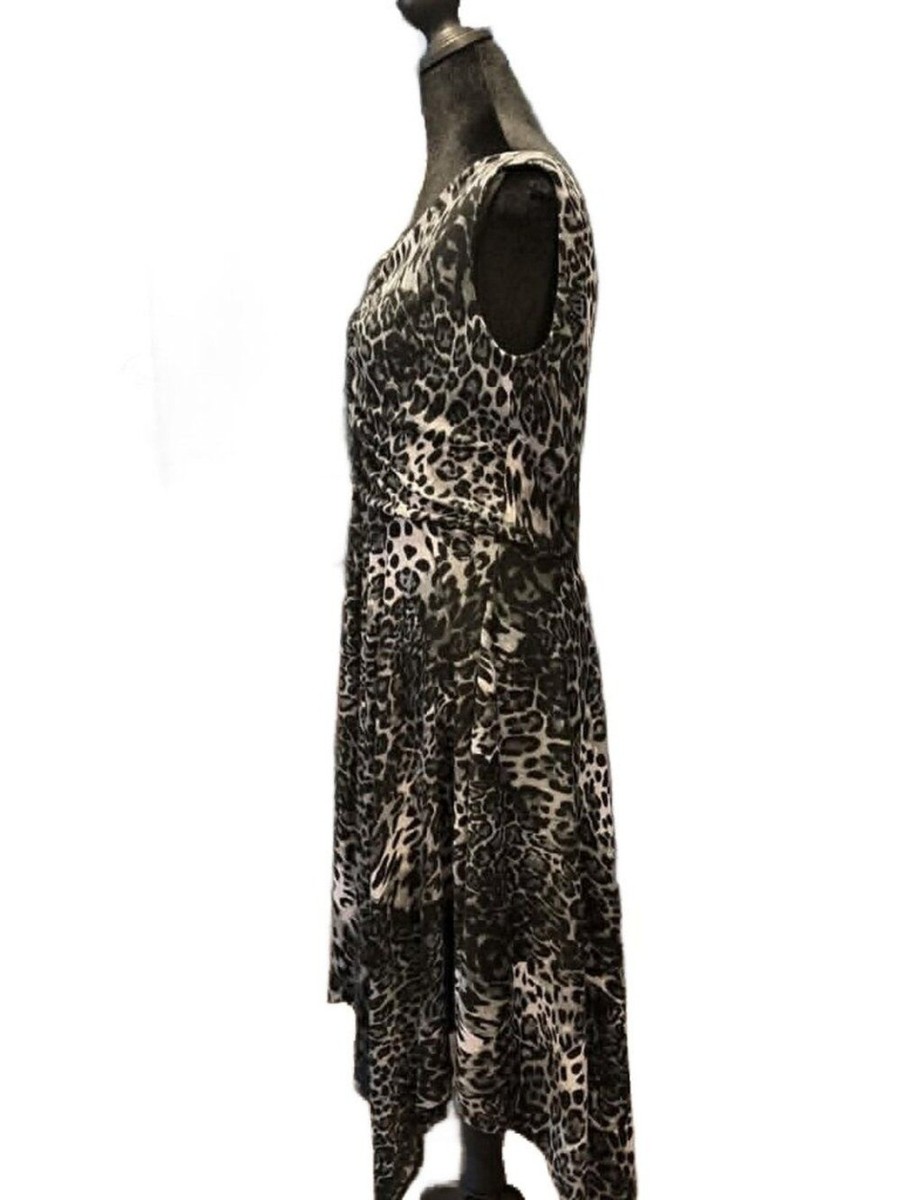 ISADORA Leopard Sharkbite Dress View 2
