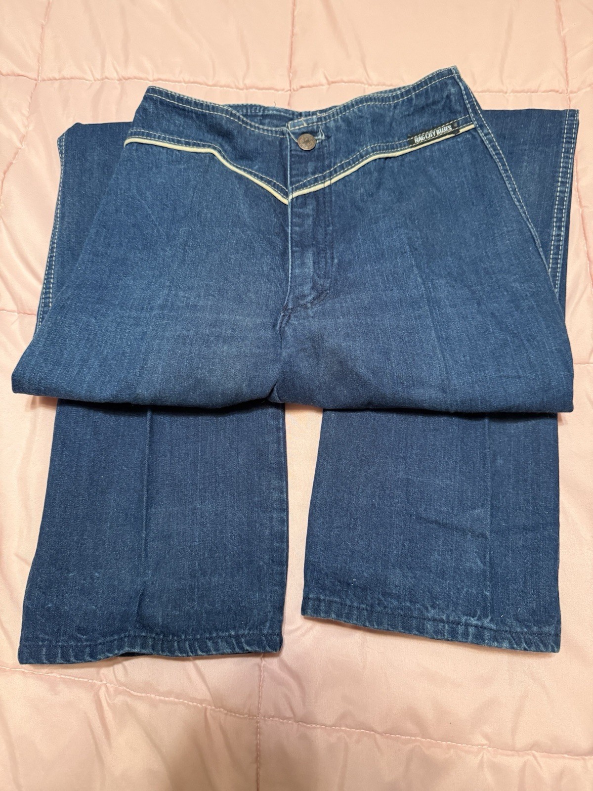 Rag City Blues Ribbed/Buckle Jeans - Gem