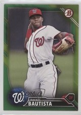 2016 Bowman Draft Top Prospects Green 46/99 Rafael Bautista #BD-195 0x1