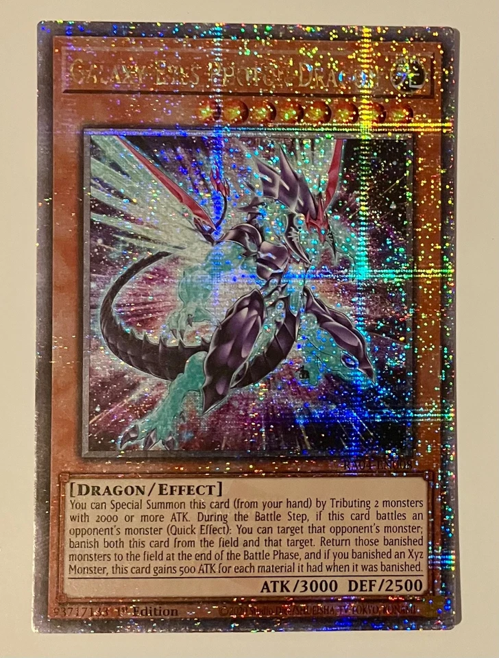 Galaxy-Eyes Photon Dragon Quarter Century Prismatic Secret Rare YuGiOh 25th🔥 - Image 4 of 4