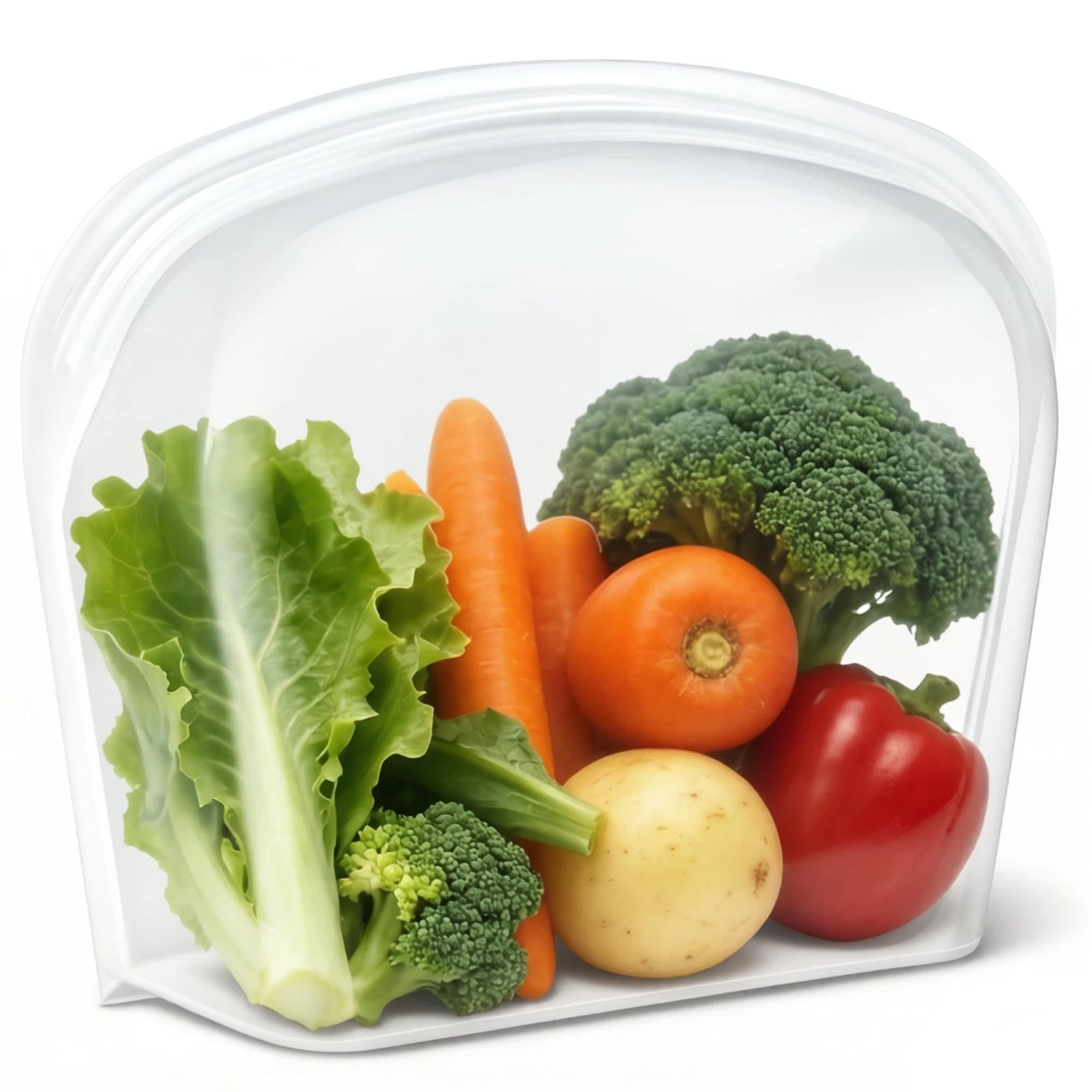 Reusable Silicone Food Storage Bag, Extra Large 124oz/3500ml Sandwich Contain...
Opens in a new wind