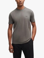 Image of Hugo Boss Men’s Grey Short Sleeve Stretch Fit T-Shirt Size M BNWT