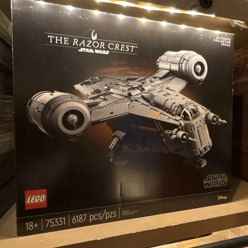 LEGO The Razor Crest 75331 Complete Set 6187 Pieces Star Wars Mandalorian