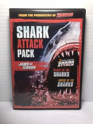 Shark Attack Pack - Jaws of Terror (DVD, 2017)