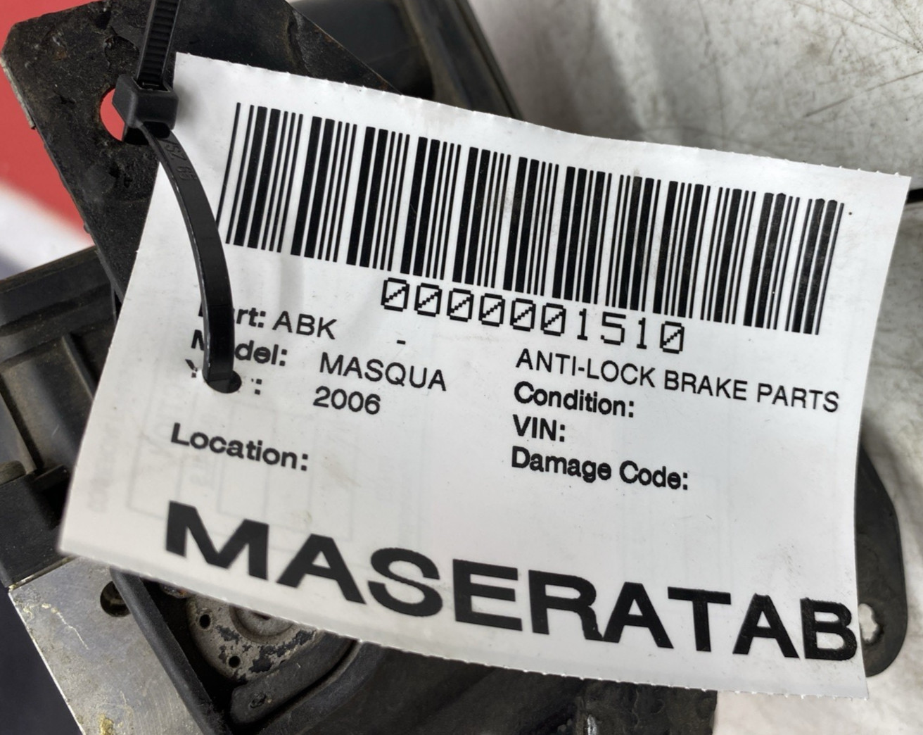2003-2008 MASERATI QUATTROPORTE M139 ANTI LOCK HYDRAULIC ABS BRAKE PUMP 216332