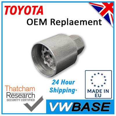 For Toyota Picnic Wheel Locking Nut Key Lug OEM Lock bolt Key Match Matching