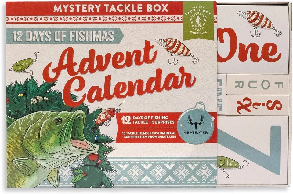 Bass Fishing Advent Calendar - Holiday Gift - Image 3 of 4