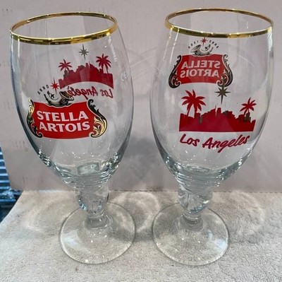 Stella Artois Special Los Angeles Premium Lager Chalices Beer Glass - ONE GLASS