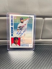 2019 Topps Update 1984 Topps Darwinzon Hernandez #84A-DH Rookie Auto RC Red Sox