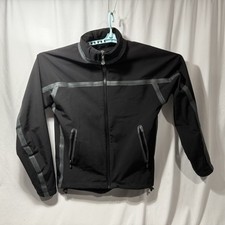 BSA Boy Scouts Jacket Mens Small Black TrekTek TruNorth H2Zero Softshell Outdoor