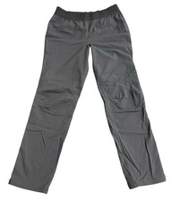 REI Pants Youth Girls XL Gray Nylon Elastic Waist Hiking Outdoor Pockets