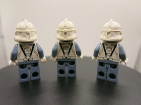 3x LEGO STAR WARS - Clone Pilot - SW0118 - EXCELLENT