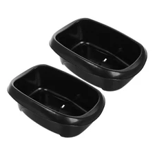 2 Pcs Girls Bike Accessories Bags for Rear Carrier Baskets Bikes