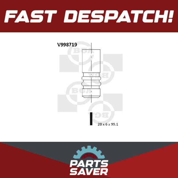 Exhaust Valve V998719 BGA 03D109611A 3D109611A 030109611T 30109611T Quality New