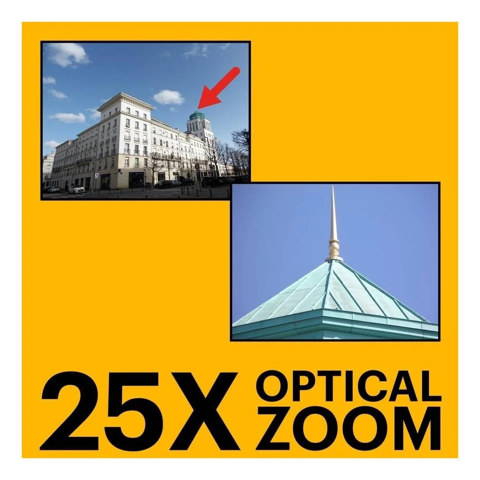 Kodak PIXPRO AZ255 Fotocamera bridge rossa - Bild 3 von 4