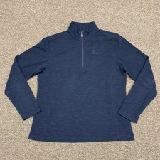 Chick-Fil-A Quarter 1/4 Zip Performance Pullover Navy Team Style Oobe Large