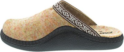 Josef Seibel Monaco D 03 Damen Pantoffel beige kombi