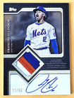 2025 Topps Flagship Update FRANCISCO LINDOR AUTO PATCH /50 Mets