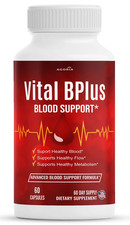  1 Pack Vital B Plus Advanced Blood Support Supplement VitalBPlus Capsules