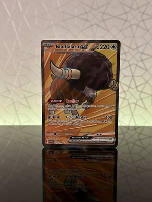 Pokemon TCG SV White Flare Bouffalant ex 162/086 Full Art Ultra Rare | eBay