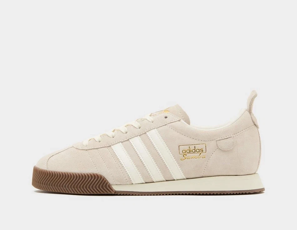 adidas Originals Men's Samba 62 Shoes in Off White
