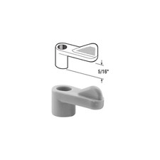 PRIME-LINE 5/16" Gray Screen Clip