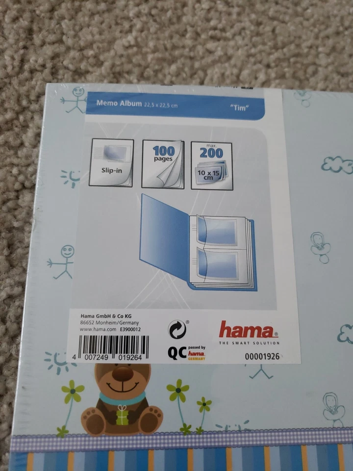 Hama Memo 相册“Tim”100 页最大 200 10x15 厘米全新原厂封装  — 第 3/3 张图片