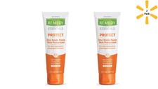 Medline Remedy Essentials Zinc Oxide Paste, Unscented, 4oz, 2 Pack -MSC092ZP04