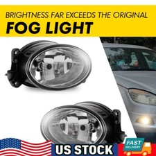 Front Fog Light Set For 2006-2011 Mercedes Benz Ml350 2008-2011 C300 With Bulb
