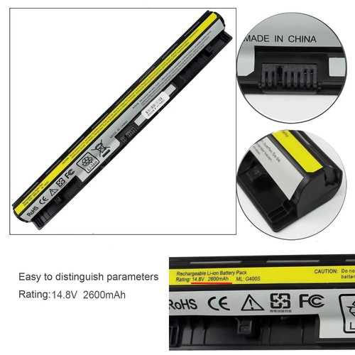 Laptop Battery for Lenovo L12L4A02 L12M4A02 L12S4E01 IdeaPad G400S G405S G500S - 第 10/15 張圖片