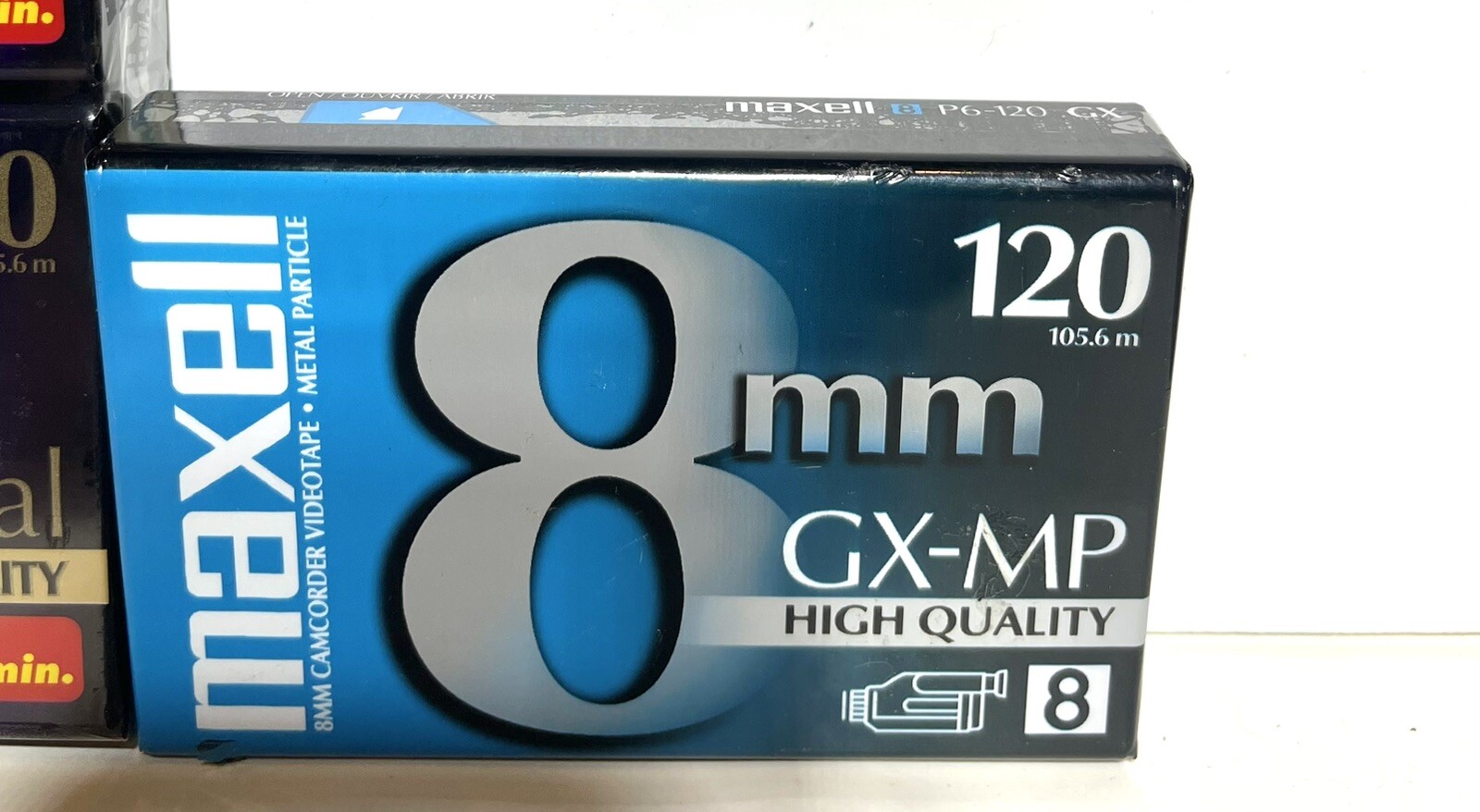 Lot Of 10 Mixed Maxell Camcorder Cassette Tapes. Sealed. See Pictures