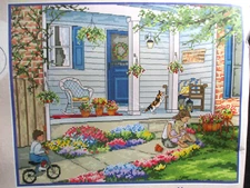 OlanTa Counted Cross Stitch Kit - Summer House VN-104