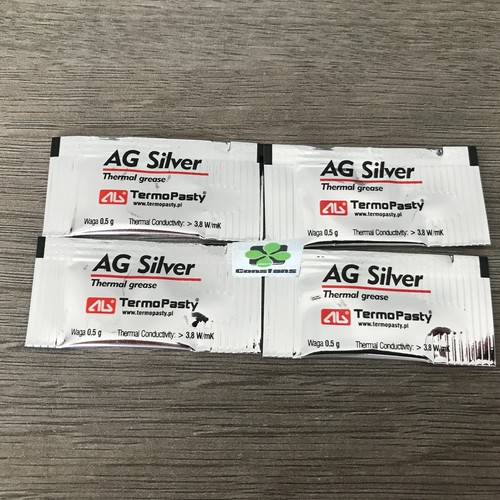 SILVER BASED Thermal Conductive Paste CPU GPU 4x0.5g Sachet 3.8 W/mK - 第 2/4 張圖片