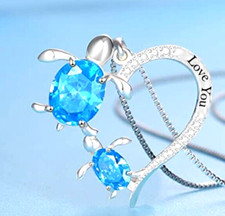 gifts for daughter Necklace Silver Chain Women Ladies Jewellery Gifts For Her