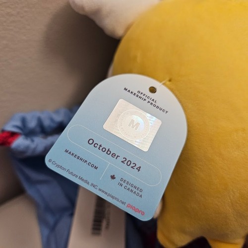 Makeship Kagamine Rin Plush Crypton Future Media INC Vocaloid Plushie 2,096 Made - Picture 4 of 4