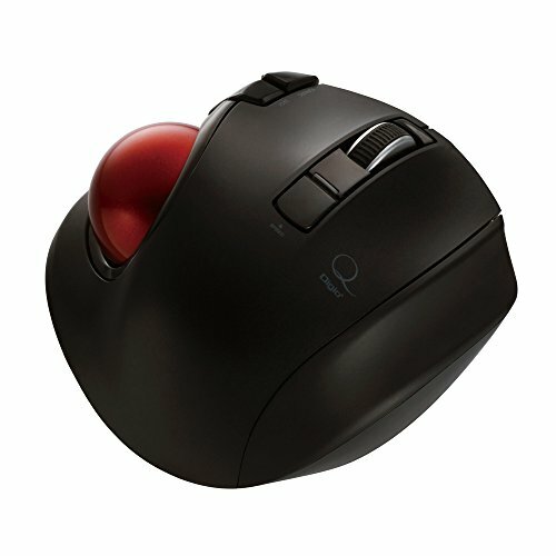 Nakabayashi Digio 2 Q Minimal Trackball Bluetooth Mouse Quiet 5 Button black - Picture 4 of 4