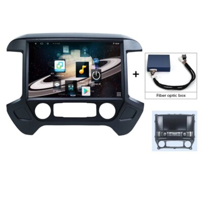 For Chevrolet Silverado GMC Sierra 2014-2018 13.3'' Android 11 Radio optical box