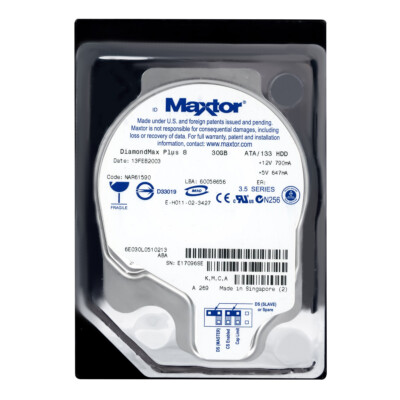 Maxtor DiamondMax Plus 8 30GB 7.2K 2MB ATA 3.5'' 6E030L0