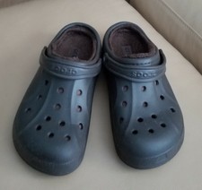 melon fuzzy crocs