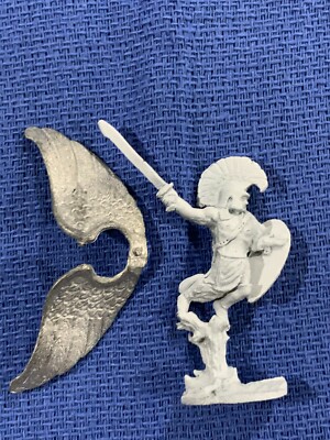 OOP Garrison Miniatures SS102 Winged Warrior with sword (feathered wings)