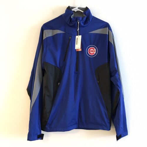 Sweat Capuche Zippé Antigua Chicago Cubs 2XL - World Series 2016 (neuf Avec Défaut)