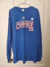 NY Giants 2011 Conference Championship Long Sleeve Shirt Size 2XL Never Worn