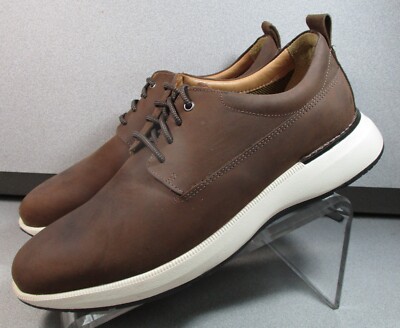 Johnson & Murphy men’s nubuck leather shoes 9.5 Johnston Murphy Mens Watkins Wingtip Oxfords Nubuck Navy 9.5  main image 2