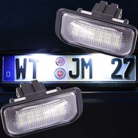 Led Kennzeichenbeleuchtung Passend FüR Mercedes SL R230 | CLK Coupe + Cabrio 209