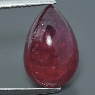 NATURRUBIN CT. 9,60 TROPFENFORM CABOCHON IM BLISTER