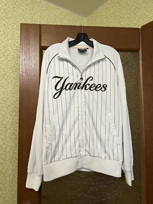 NEW YORK YANKEES ZIP JACKET VINTAGE 90'S Majestic AUTHENTIC