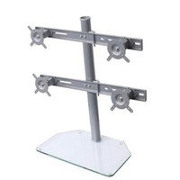 BTECH BT7334 4 Screen VESA Desk Mount  upto 22 Monitors 50x50,75x75,100x100 mm