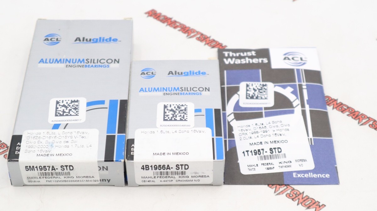 ACL JDM Honda Main Rod Thrust Bearings Bearing D16A1 D16Z6 D16Y8