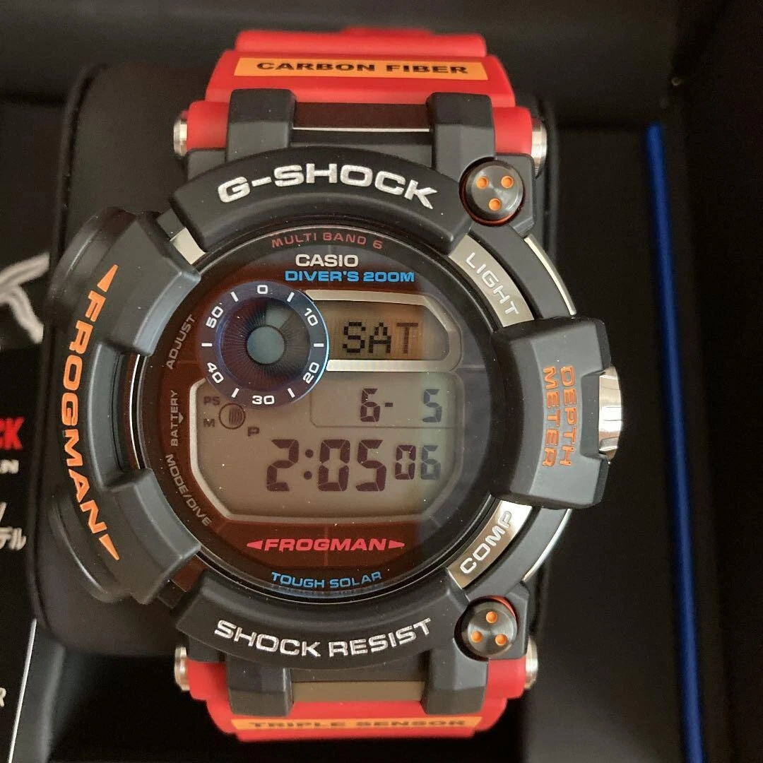 g shock frogman antarctic research